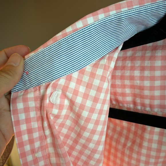 Vineyard Vines Whale Shirt Seascape Gingham (pink/white) NWT Youth XL 20 - Picture 7 of 11